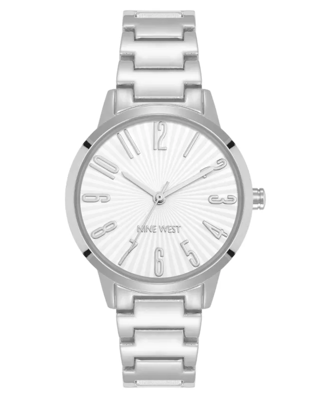Easy-to-Read Sunburst Dial Watch sold by Nine West