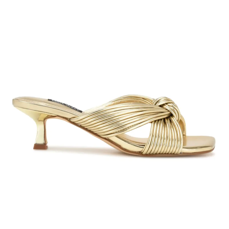 Dafidil Heeled Slide Sandals sold by Nine West