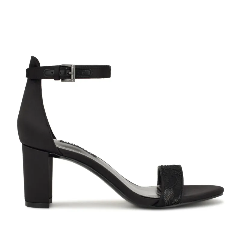 Pruce Ankle Strap Block Heel Sandals sold by Nine West