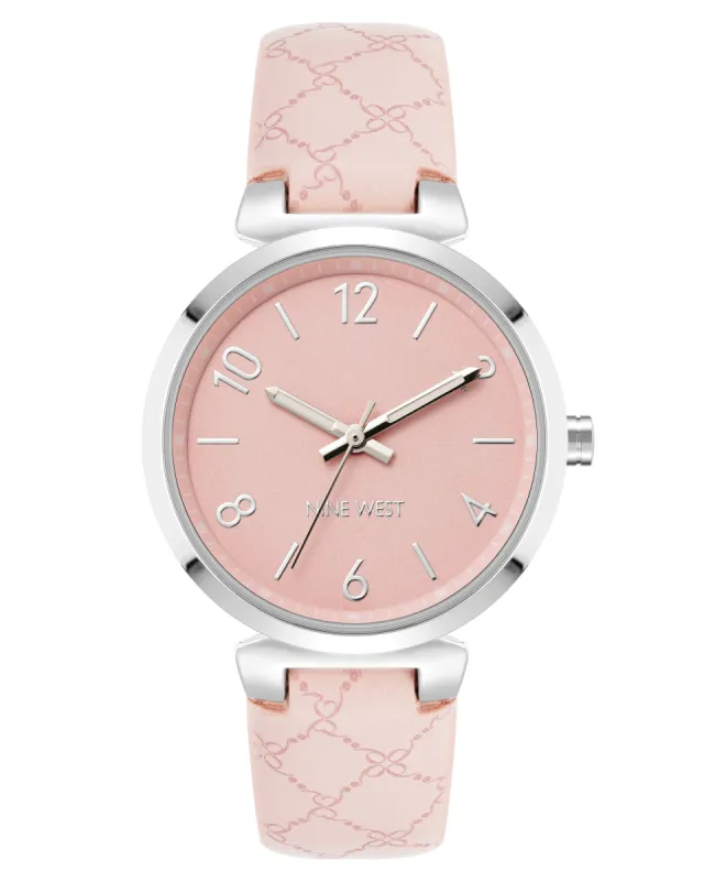 Logo Patterned Strap Watch sold by Nine West