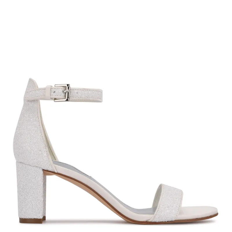 Pruce Ankle Strap Block Heel Sandals sold by Nine West