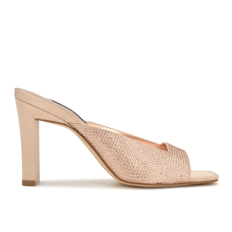 Pyper Heeled Slide Sandals sold by Nine West
