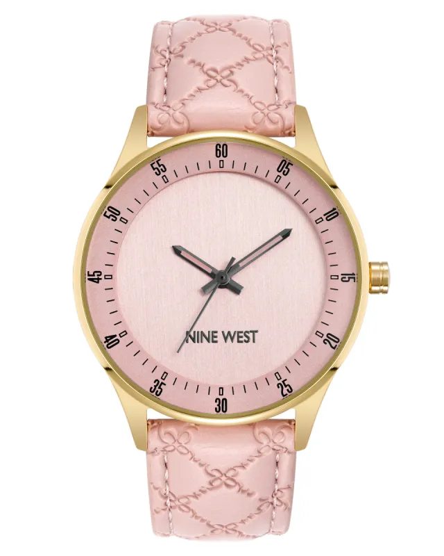 Embossed Pattern Strap Watch sold by Nine West