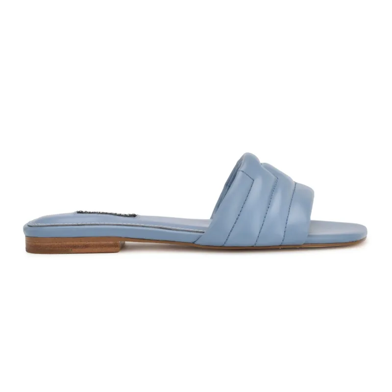 Menqs Flat Slide Sandals sold by Nine West