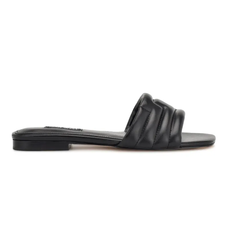 Menqs Flat Slide Sandals sold by Nine West