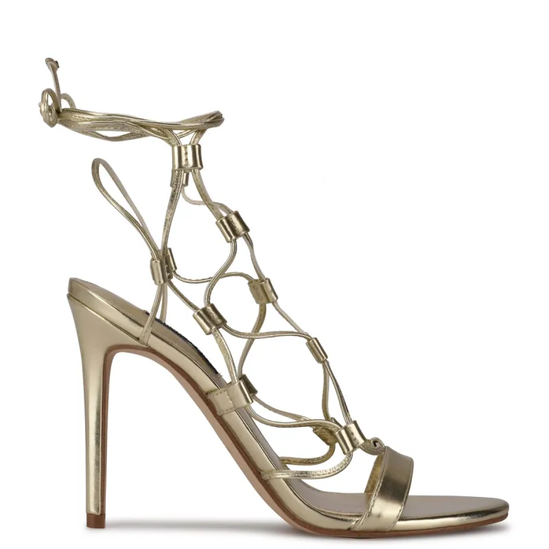 Mix Ankle Wrap Sandals sold by Nine West