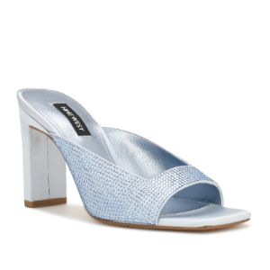 Pyper Heeled Slide Sandals sold by Nine West
