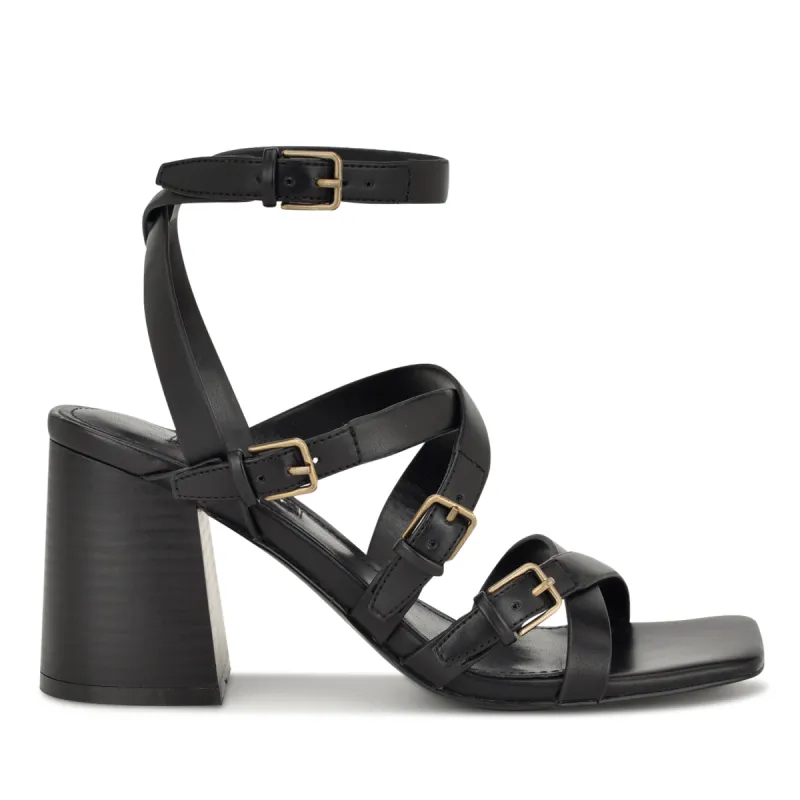 Karrly Ankle Strap Heeled Sandals sold by Nine West
