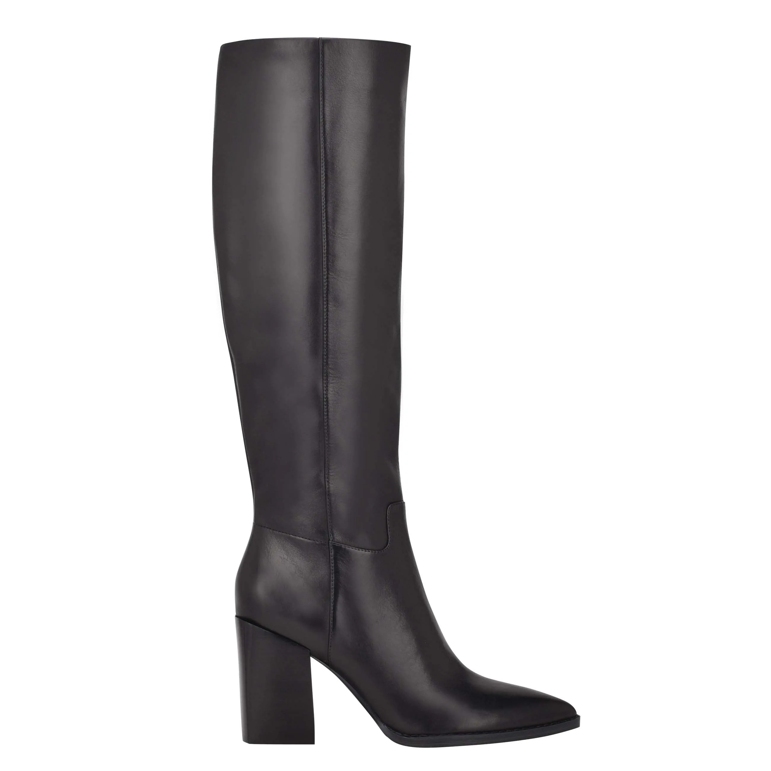 Brixe Heeled Leather Boots sold by Nine West