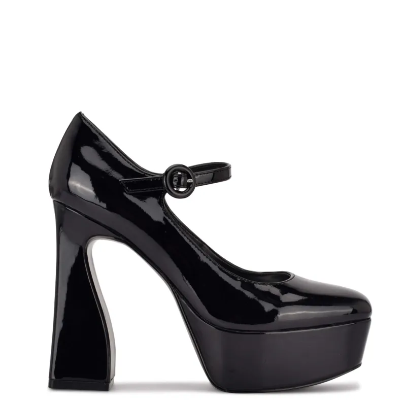 Kares Platform Mary Jane Heels sold by Nine West