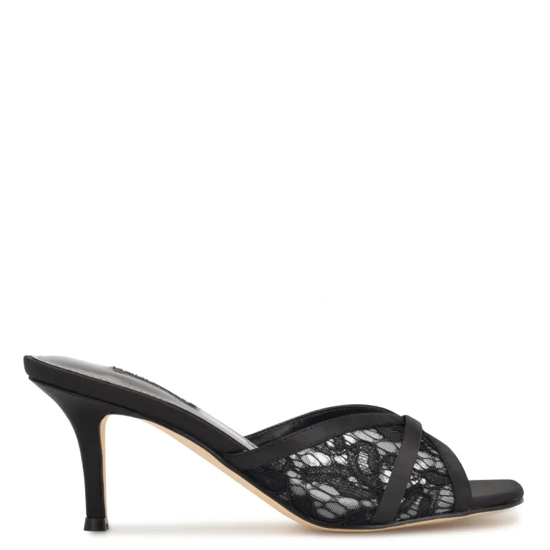Dainty Heeled Slide Sandals sold by Nine West