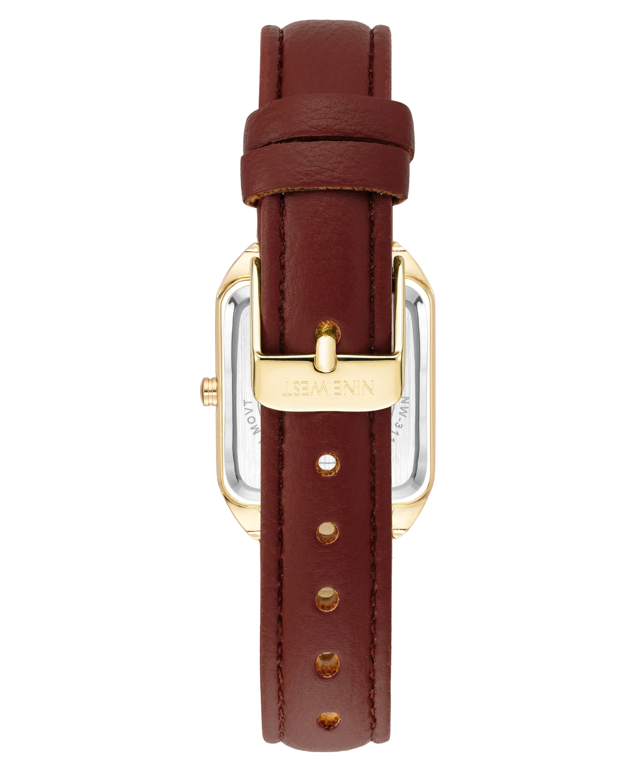 Rectangular Case Strap Watch sold by Nine West product image thumbnail 2