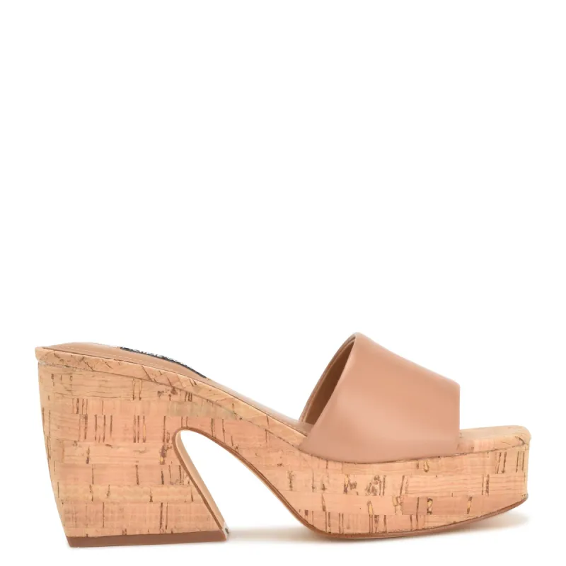 Oklee Platform Slide Sandals sold by Nine West
