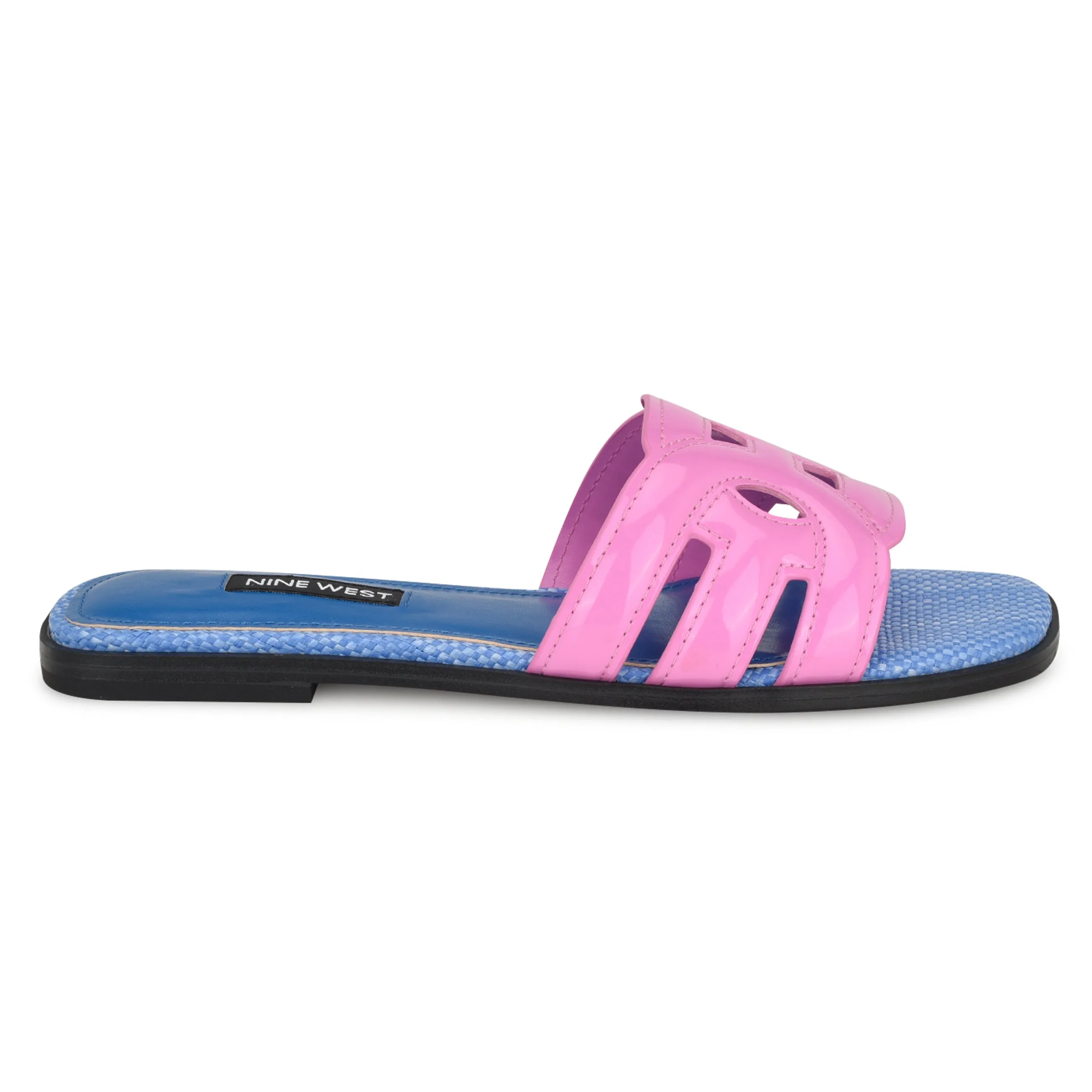 Geena Flat Slide Sandals sold by Nine West