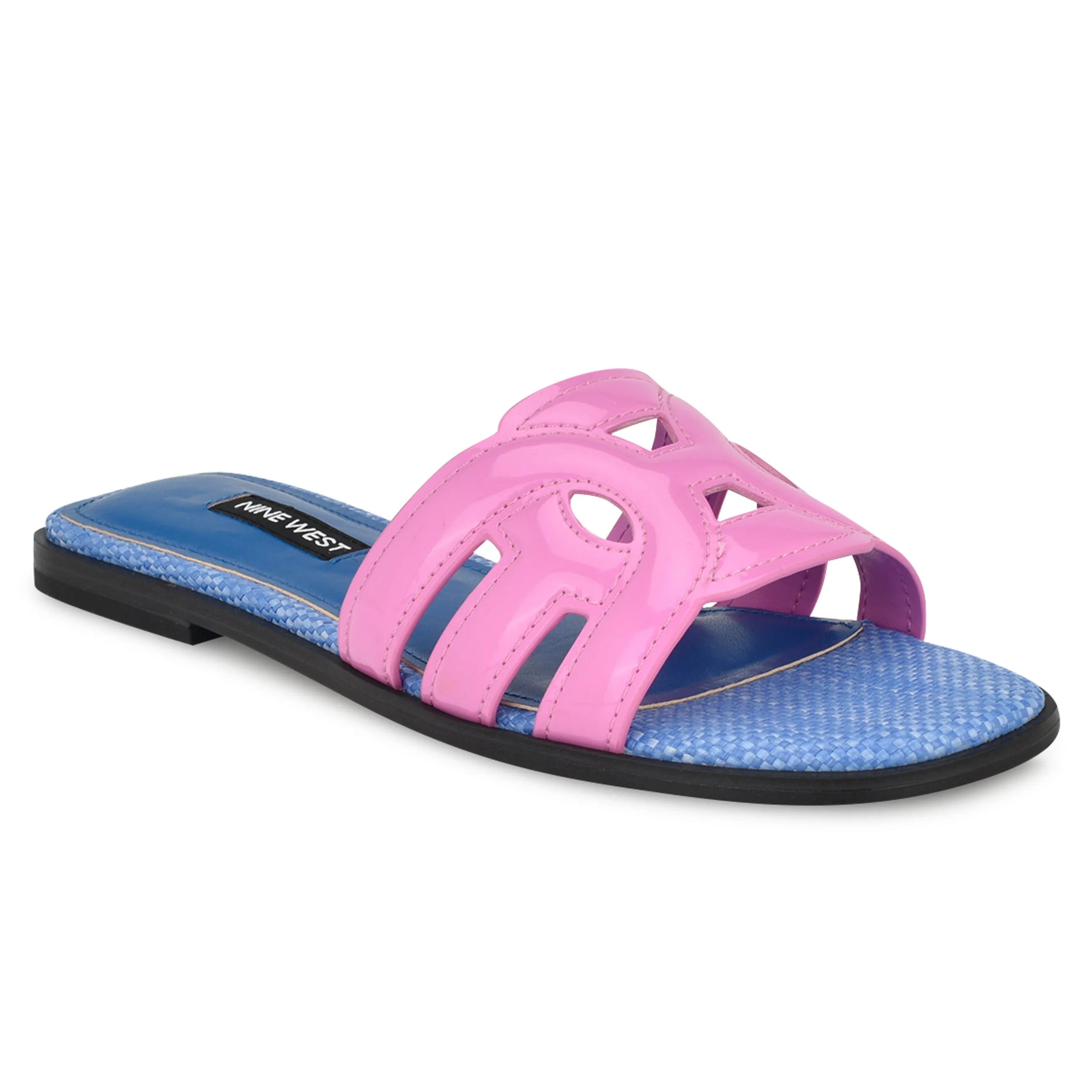 Geena Flat Slide Sandals sold by Nine West product image thumbnail 2