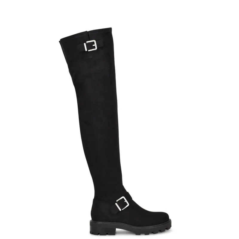 Nans Lug Sole Over The Knee Boots sold by Nine West