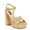 Vallena Ankle Strap Platform Sandals sold by Nine West