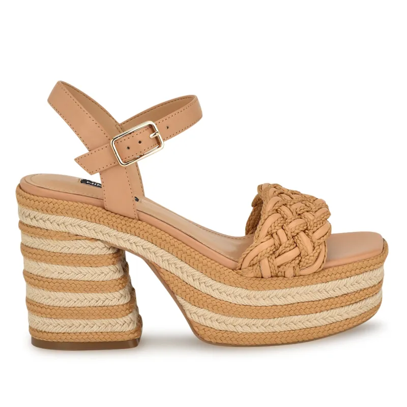 Cinka Woven Platform Sandals sold by Nine West