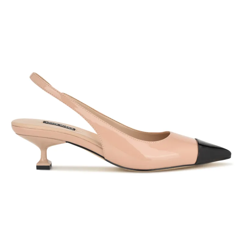 Workit Pointy Cap Toe Slingbacks sold by Nine West