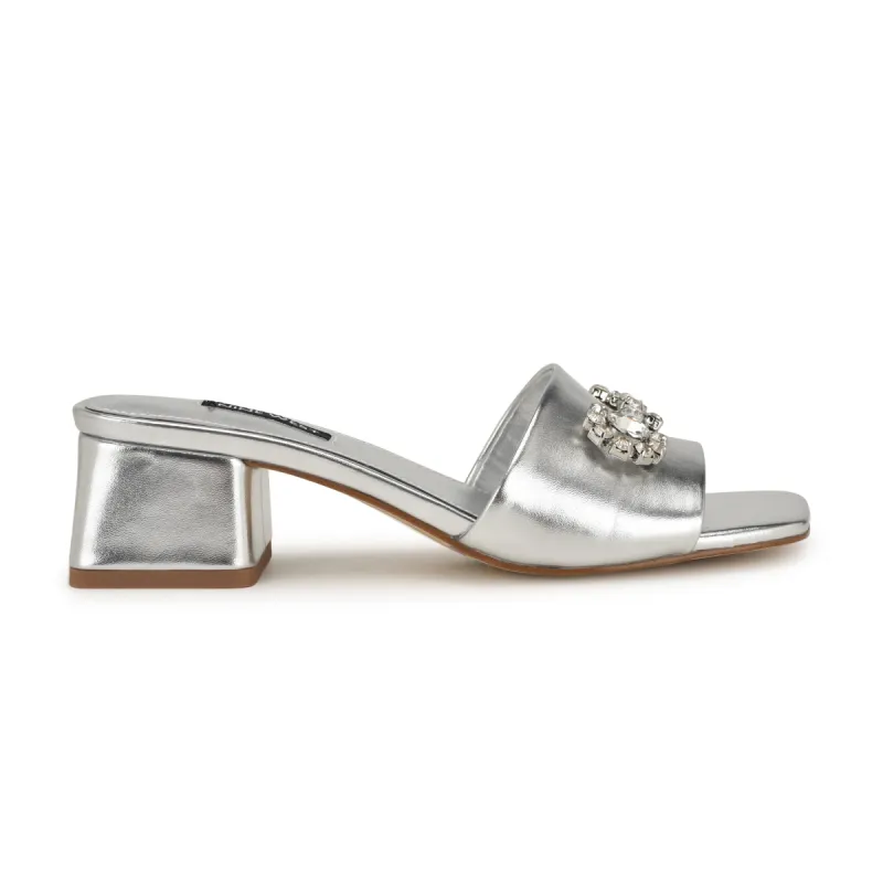 Bamsy Block Heel Slide Sandals sold by Nine West