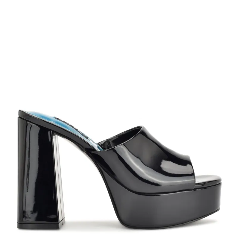 Jilie Platform Slide Sandals sold by Nine West
