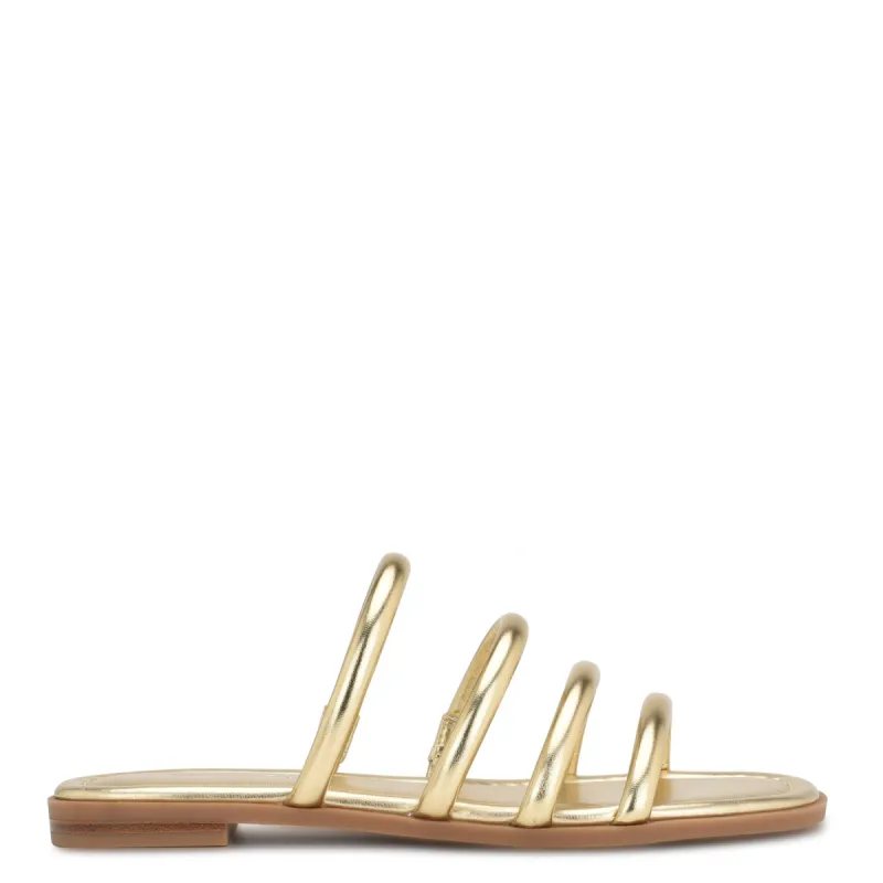 Hapily Flat Slide Sandals sold by Nine West