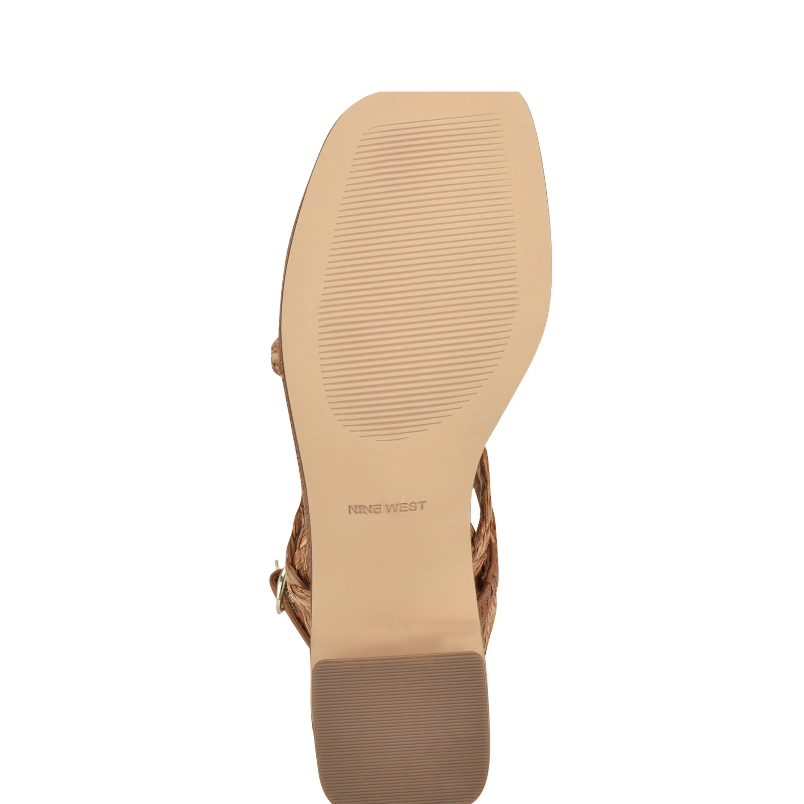 Emolly Raffia Block Heel Sandals sold by Nine West product image thumbnail 5