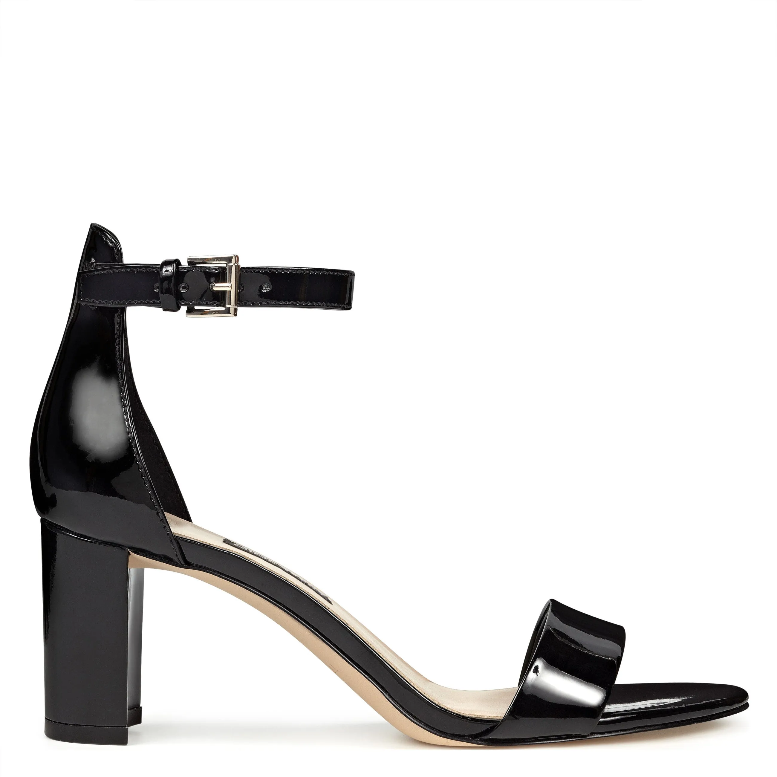Pruce Ankle Strap Block Heel Sandals sold by Nine West