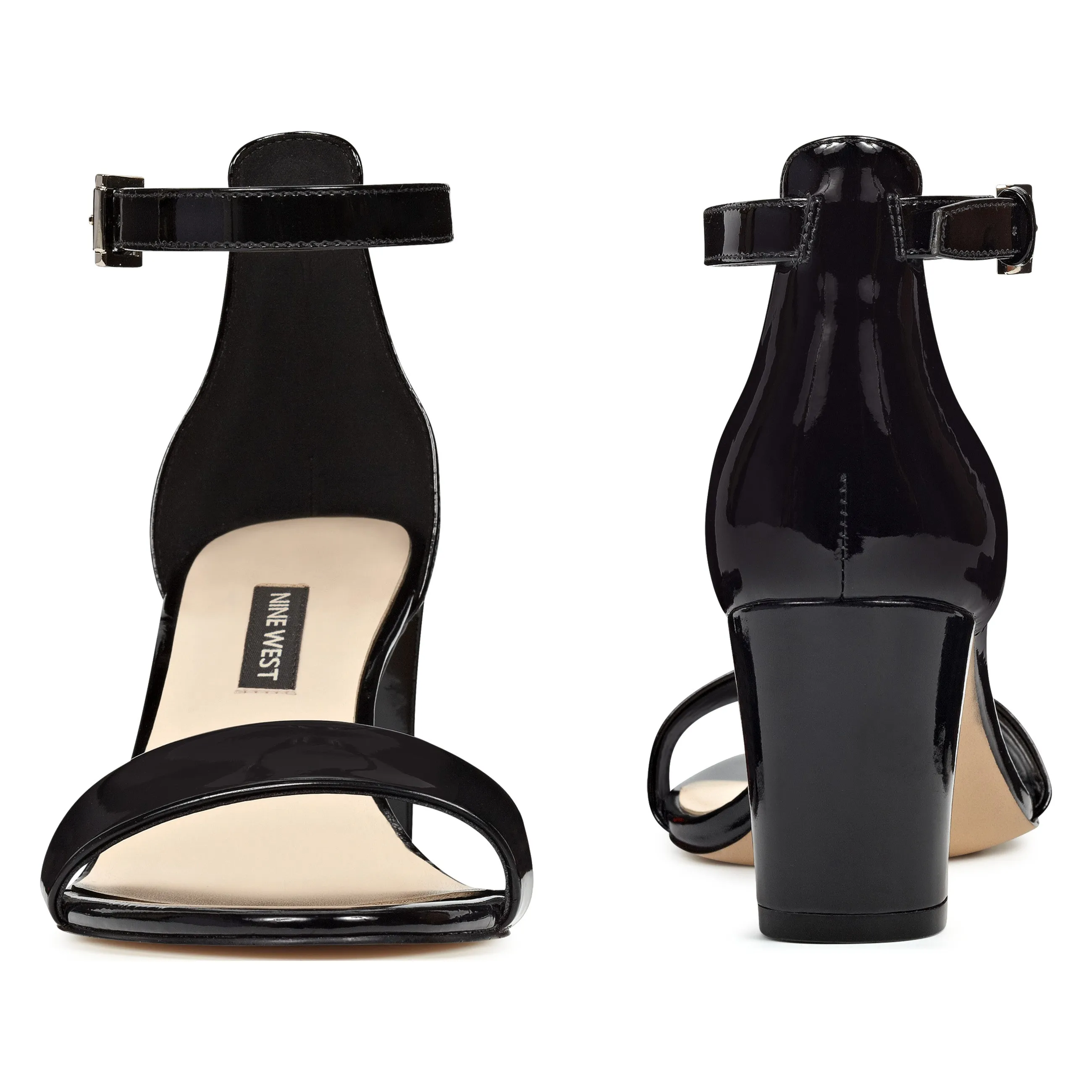 Pruce Ankle Strap Block Heel Sandals sold by Nine West product image thumbnail 5