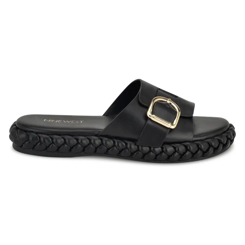 Shantel Casual Woven Footbed Sandals sold by Nine West