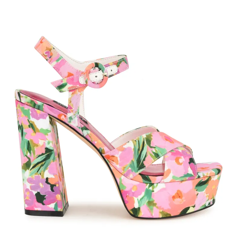 Vallen Strappy Platform Sandals sold by Nine West