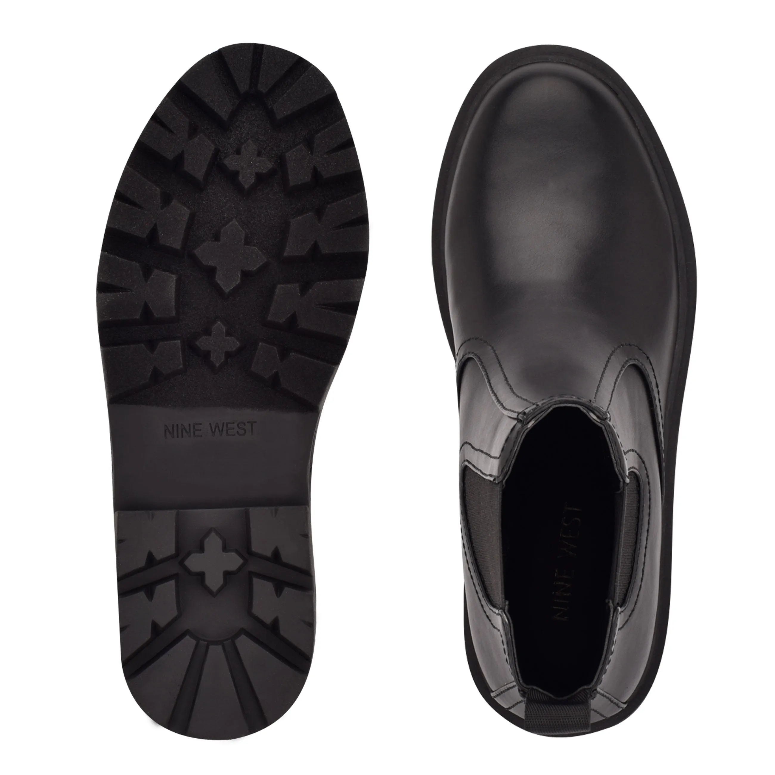 Yullon Lug Sole Chelsea Booties sold by Nine West product image thumbnail 5