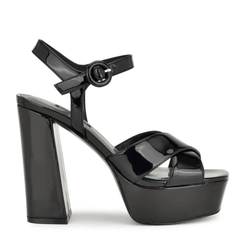 Vallen Strappy Platform Sandals sold by Nine West
