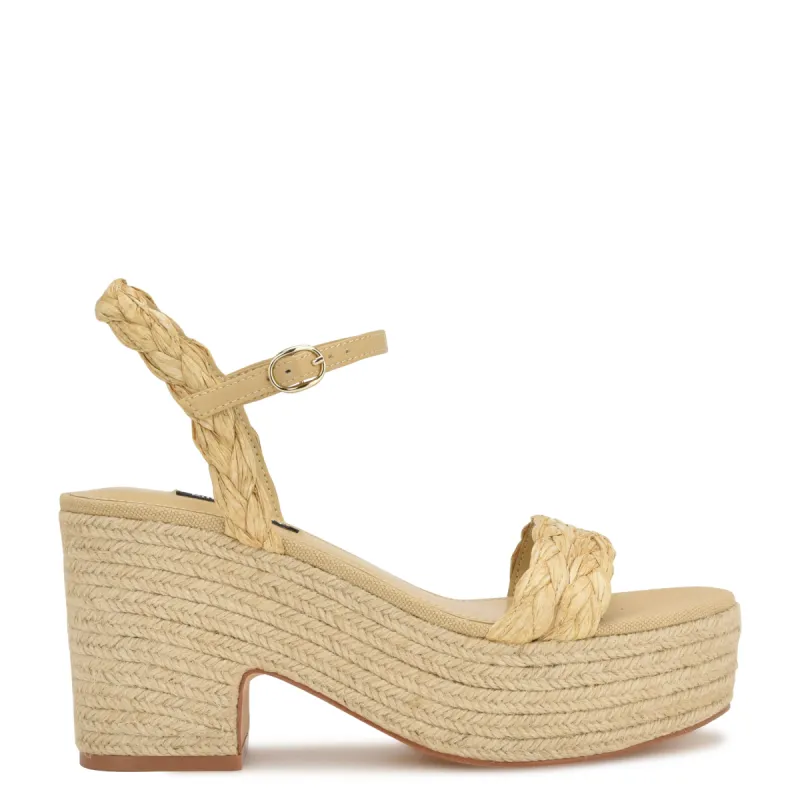 Rivva Heeled Espadrille Sandals sold by Nine West