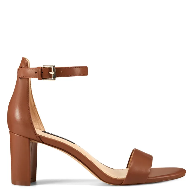 Pruce Ankle Strap Block Heel Sandals sold by Nine West