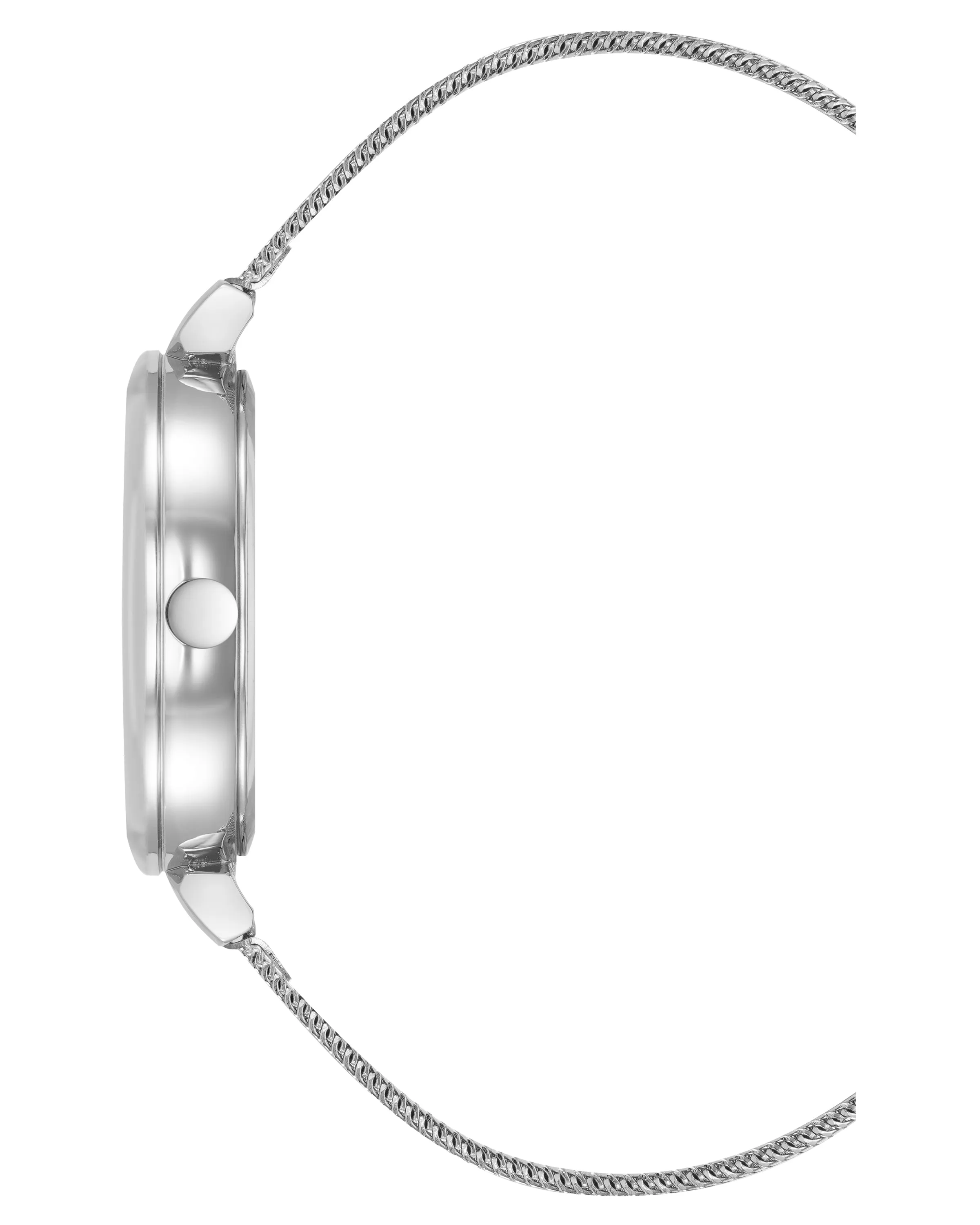 Floral Dial Mesh Bracelet Watch sold by Nine West product image thumbnail 3