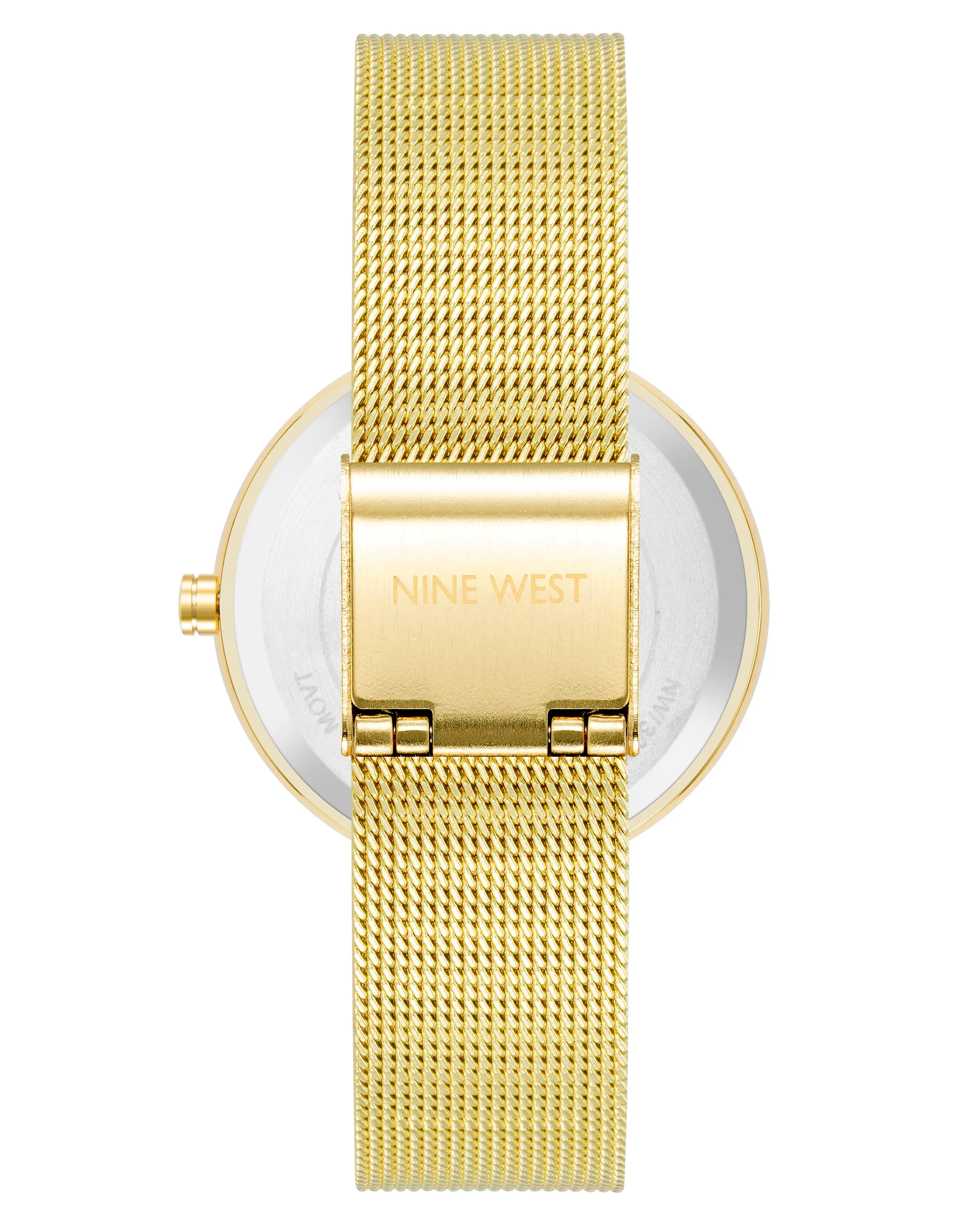 Floral Dial Mesh Bracelet Watch sold by Nine West product image thumbnail 2