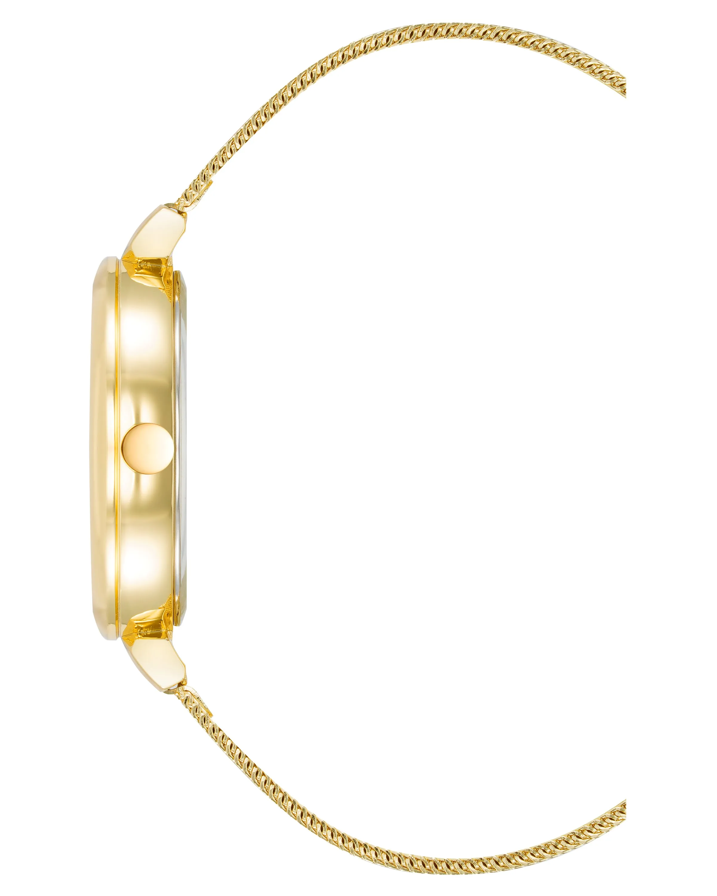 Floral Dial Mesh Bracelet Watch sold by Nine West product image thumbnail 3