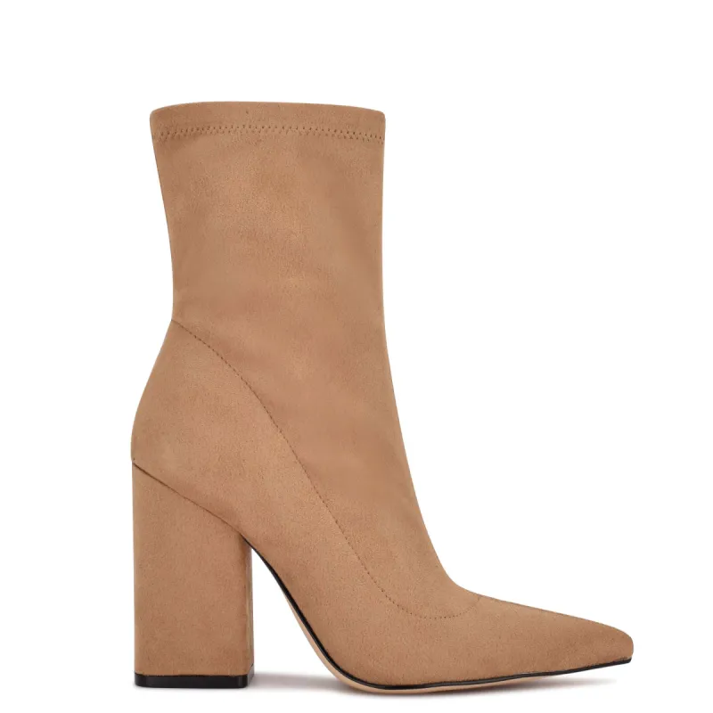 Xrey Heeled Booties sold by Nine West