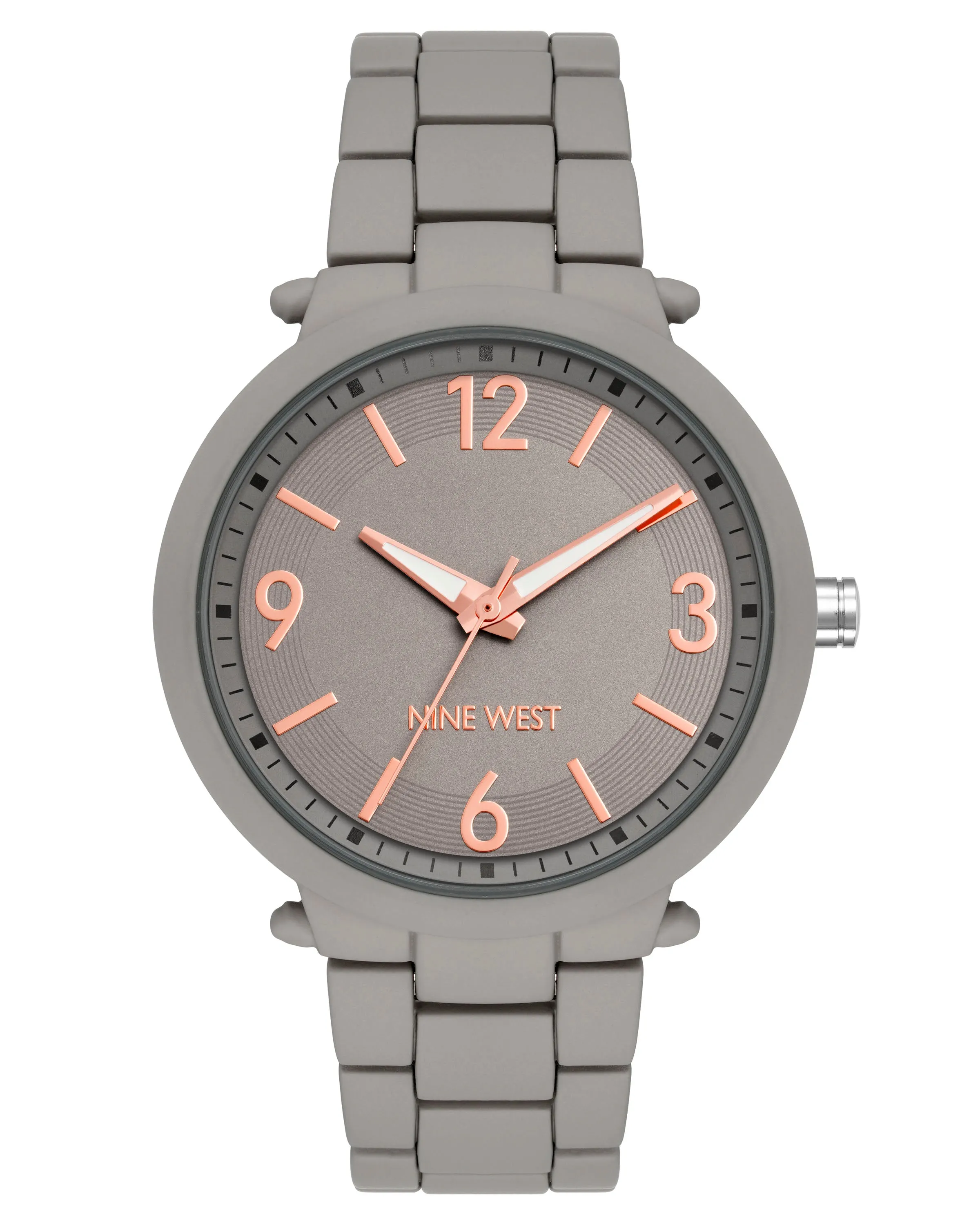 Rubberized Link Bracelet Watch sold by Nine West