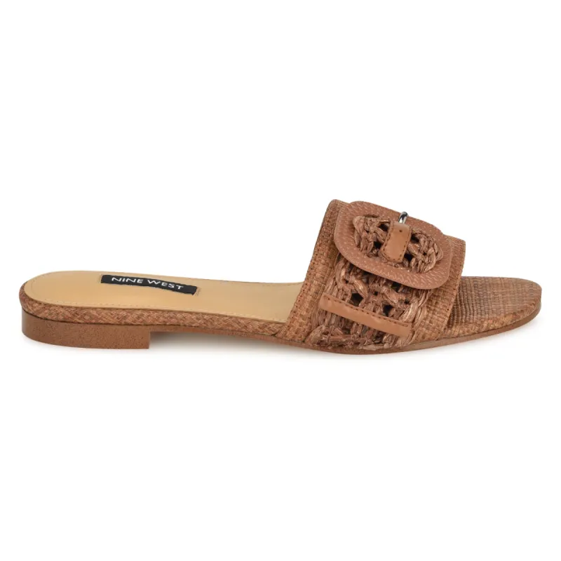 Hagleigh Flat Slide Sandals sold by Nine West