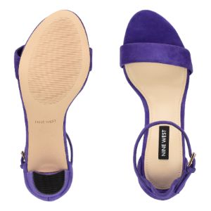 Pruce Ankle Strap Block Heel Sandals sold by Nine West