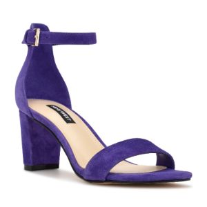 Pruce Ankle Strap Block Heel Sandals sold by Nine West