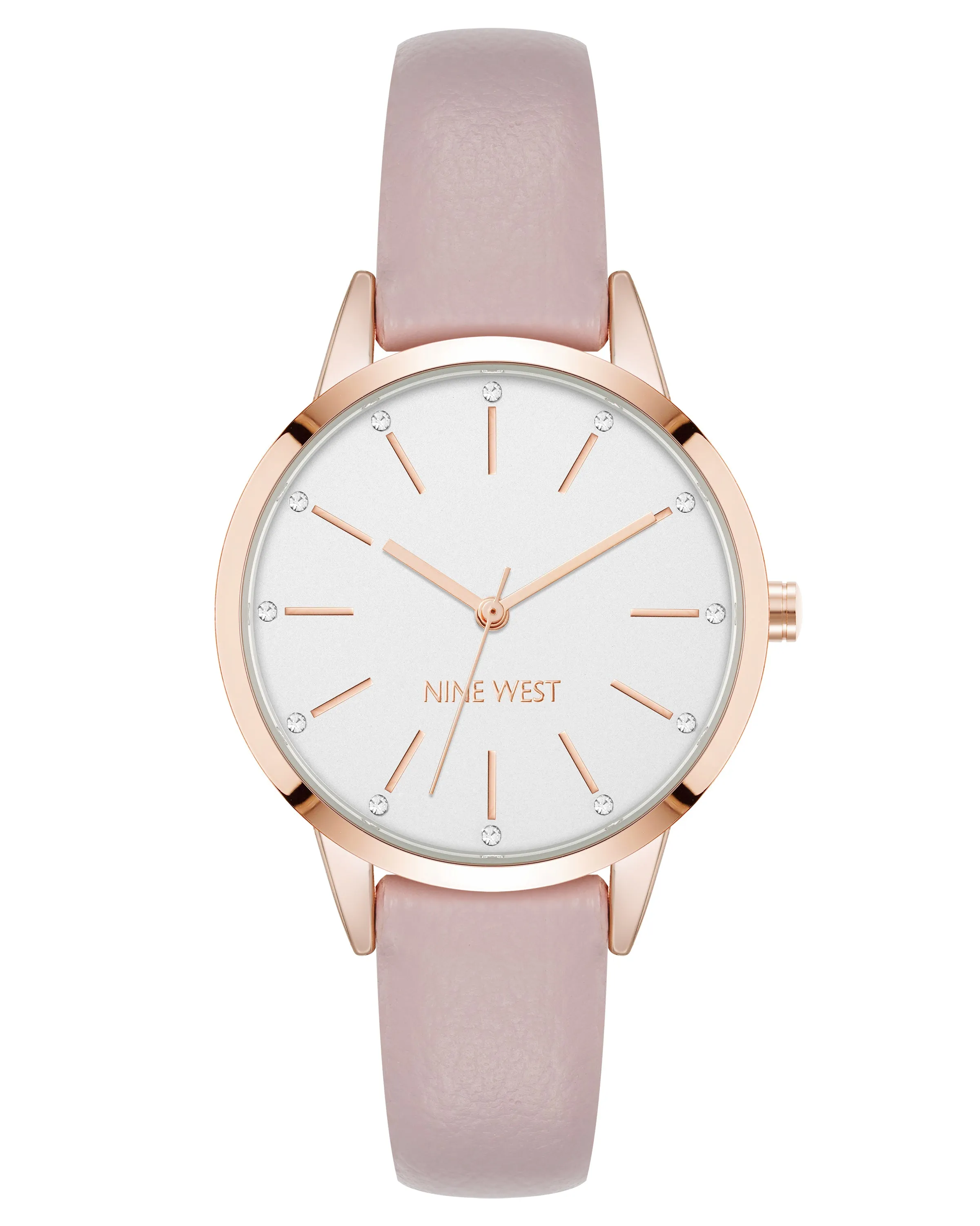 Crystal Accented Strap Watch sold by Nine West