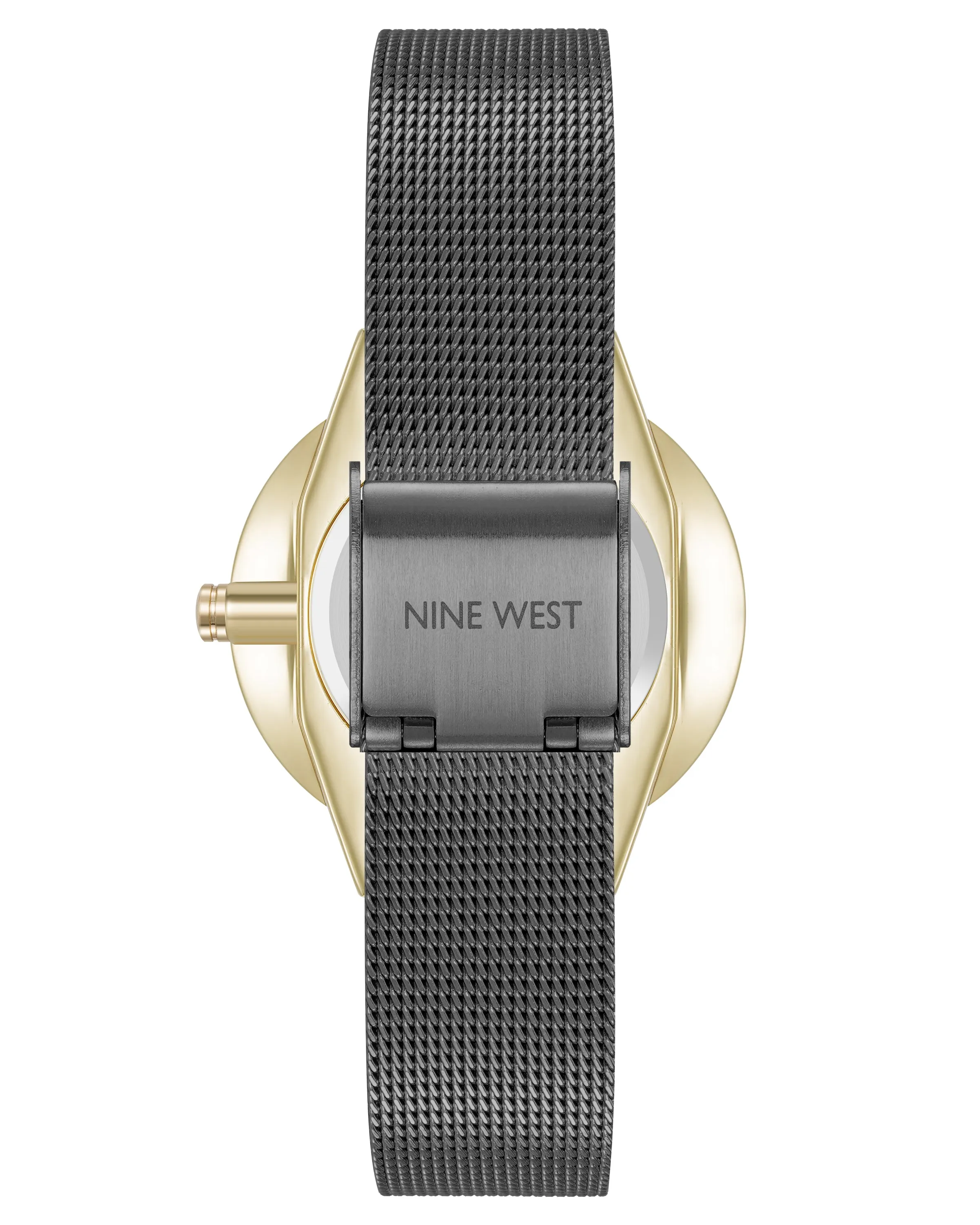 Round Case Mesh Bracelet Watch sold by Nine West product image thumbnail 2