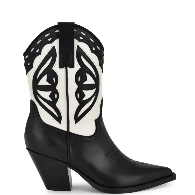 Puzz Western Booties sold by Nine West