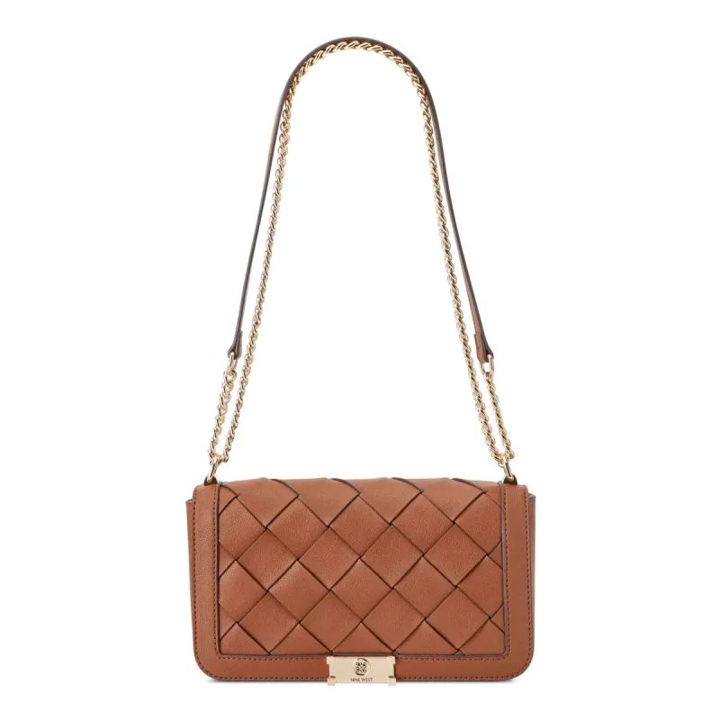 Mylah Woven Flap Chain Convertible Crossbody sold by Nine West