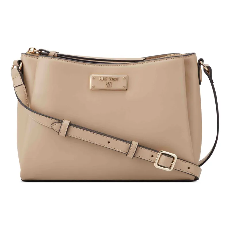 Leonel Triple Compartment Crossbody sold by Nine West