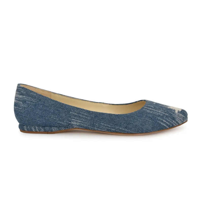 Speakup Almond Toe Flats sold by Nine West