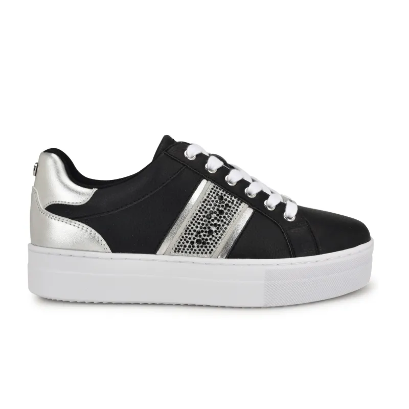 Gator Lace Up Platform Sneakers sold by Nine West
